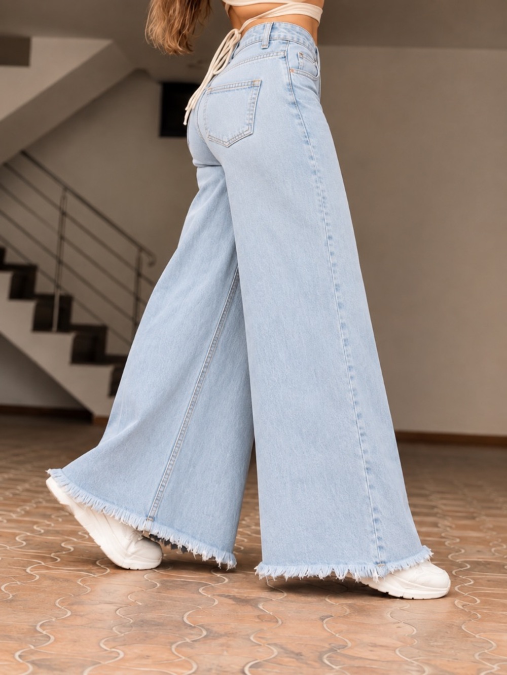 Levi Strauss Signature Women's Heritage High-Rise Wide Leg Jeans 16